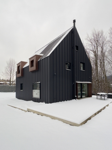 Černý horský dům - foto: Van Stajpen Architecture