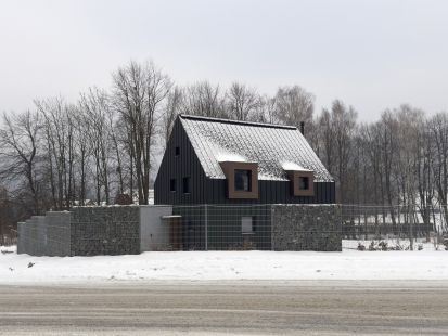 Černý horský dům - foto: Van Stajpen Architecture