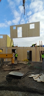 Apartment building Akcíz - Photographs from the course of implementation - foto: Tomáš Zdvihal
