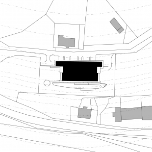 Dům sociální péče Tereza - Situace - foto: Stempel Tesař architekti