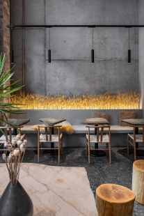 The interior of the bakery and café Paneolit - foto: Oldřich Hrb