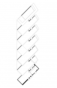 Atelierhaus Pfefferberg - Rozložená axonometrie - foto: Pysall Architekten