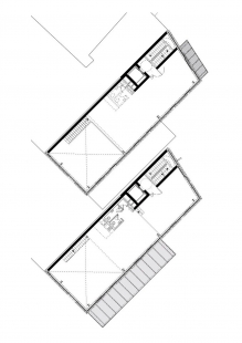 Atelierhaus Pfefferberg - Půdorysy - foto: Pysall Architekten