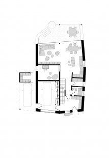 <html>Dům nad roklí</html> - Floor plan 1st floor - foto: 1:1 architekti