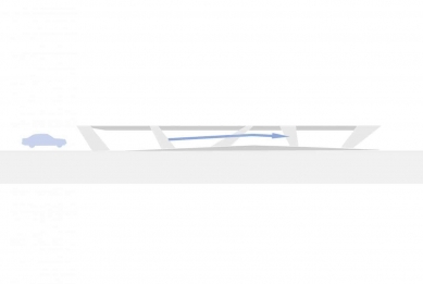 Autosalón Pappas v Salcburku - Piktogram - foto: kadawittfeldarchitektur