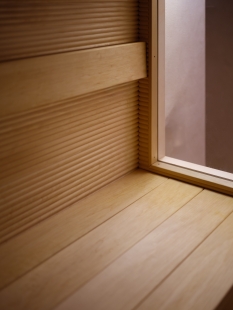 Komunitní sauna v bytovém domě - foto: KIVA