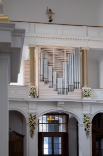 Nové varhany v kostele sv. Karla Boromejského - foto: Tomáš Rasl