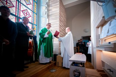 Nové varhany v kostele sv. Karla Boromejského - foto: Lucie Horníková