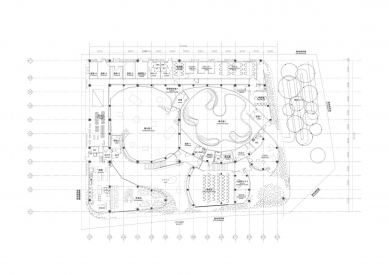 Portugalský pavilon na Expo 2025 - Půdorys přízemí - foto: Kengo Kuma and Associates