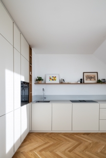 Reconstruction and extension of a terraced house in Brno - foto: Jakub Hanžl