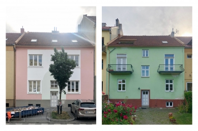 Reconstruction and extension of a terraced house in Brno - Original condition