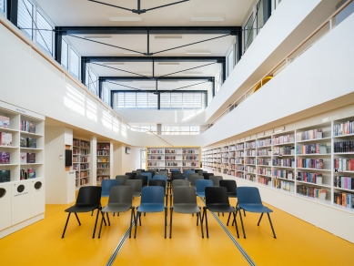 Knihovna města Olomouce, pobočka Kotelna - foto: Studio Flusser