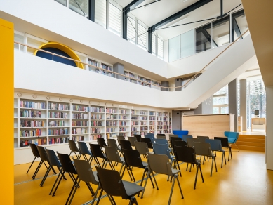 Knihovna města Olomouce, pobočka Kotelna - foto: Studio Flusser