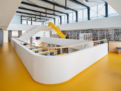 Knihovna města Olomouce, pobočka Kotelna - foto: Studio Flusser