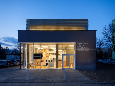 Knihovna města Olomouce, pobočka Kotelna - foto: Studio Flusser