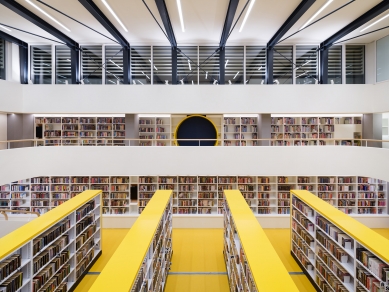 Knihovna města Olomouce, pobočka Kotelna - foto: Studio Flusser