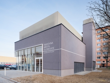 Knihovna města Olomouce, pobočka Kotelna - foto: Studio Flusser