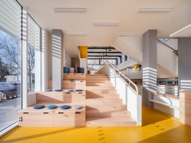 Knihovna města Olomouce, pobočka Kotelna - foto: Studio Flusser