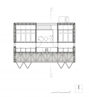 Between the rock and the river - Floor plan 2nd floor