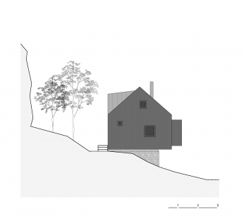 Between the rock and the river - View from the West