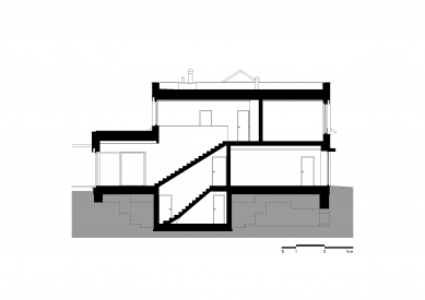 Řadový rodinný dům - Cut - foto: Atelier VAS