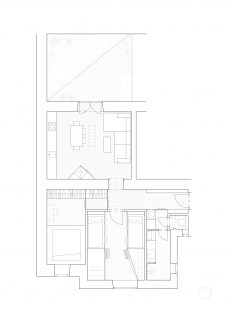 Brno Apartment Renovation - Floor plan – current state