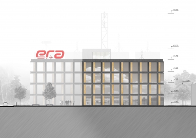 Administrative Building Era - Northern view - foto: Bíza architekti