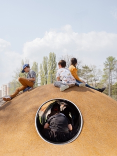 Reconstruction of the School Campus of Primary School with Kindergarten K. Mahra Trnava - foto: Matej Hakár