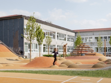 Reconstruction of the School Campus of Primary School with Kindergarten K. Mahra Trnava - foto: Matej Hakár