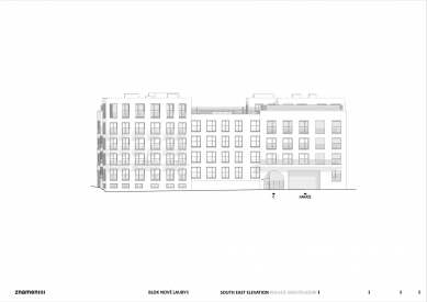 Apartment Block Nové Lauby - <Southeast view> - foto: znamení čtyř-architekti