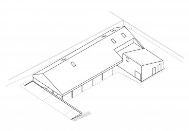 Rodinný dům v Alpendre - Axonometrie - foto: Vasco Burnay Arquitectura