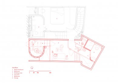 TH+ house - Půdorys 2NP