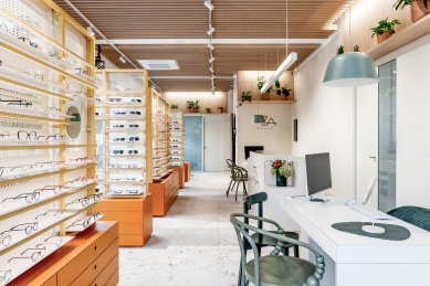 Interior of Olza Optic in Český Těšín - foto: Lukáš Chlebik