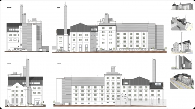Reconversion of the brewery in Kralupy - Views