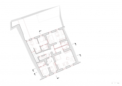 Oblouková 171 - Floor plan 2nd floor