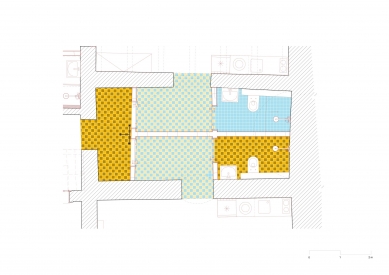 Oblouková 171 - <translation>Drafting plan - bathroom</translation>