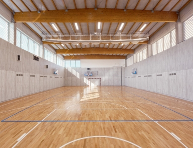 Multipurpose sports facility in Brno - Žabovřesky - foto: Karel Poneš