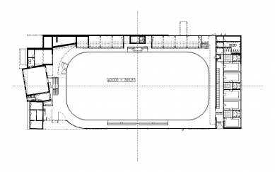 Zimní stadion v Hronově - 1NP - foto: David Chmelař