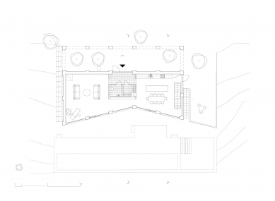 House V - Floor plan 1st floor - foto: Tham & Videgård Arkitekter