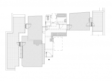 Košice - Floor plan – original state