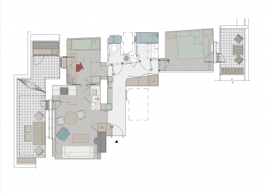 Košice - Floor plan – current state
