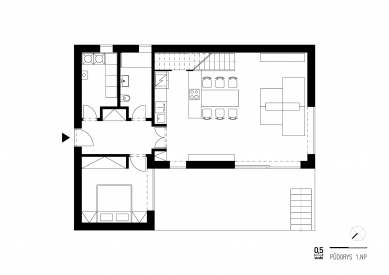 <family-house>Chodouň</family-house> - Floor plan 1st floor
