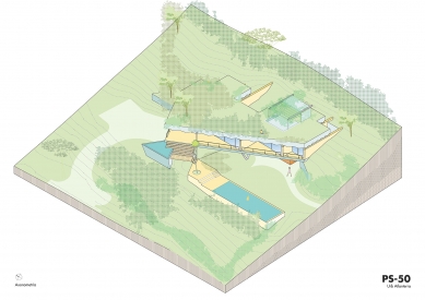 House PS-50 - <translation>Axonometry</translation> - foto: Langarita-Navarro arquitectos