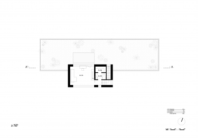 Family house in Mníšek pod Brdy - Floor plan 2nd floor