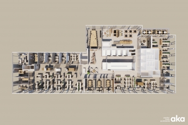 New headquarters of Sekyra Group - Floor plan
