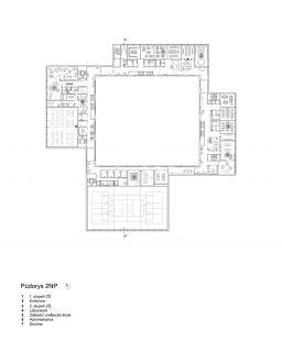 Lošbates Primary School - Floor plan 2nd floor