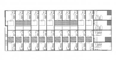 26 domů na ostrově Borneo - Půdorys patro - foto: © MAP Arquitectos