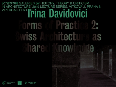 Irina Davidovici: Forms of Practice 2: Swiss Architecture as Shared Knowledge