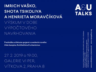 A&U Talks: Research in the Age of Computational Design