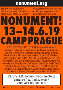 Nonument! - pozvánka na symposium v CAMP